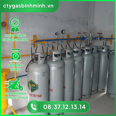Gas Petrolimex 45kg Xám