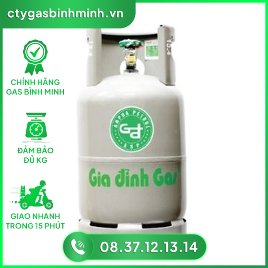 Gas Gia Đình Xám 12kg