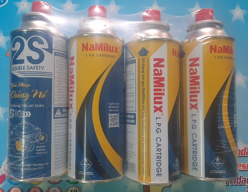 Sản phẩm gas mini chính hãng, an toàn tuyệt đối