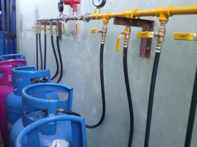 Lắp đặt gas cho các nhà hàng, quán ăn