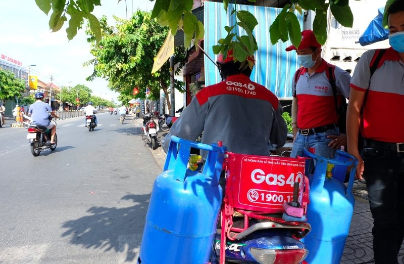 Dịch vụ giao gas và lắp đặt bếp gas tại huyện Bàu Bàng, Bình Dương