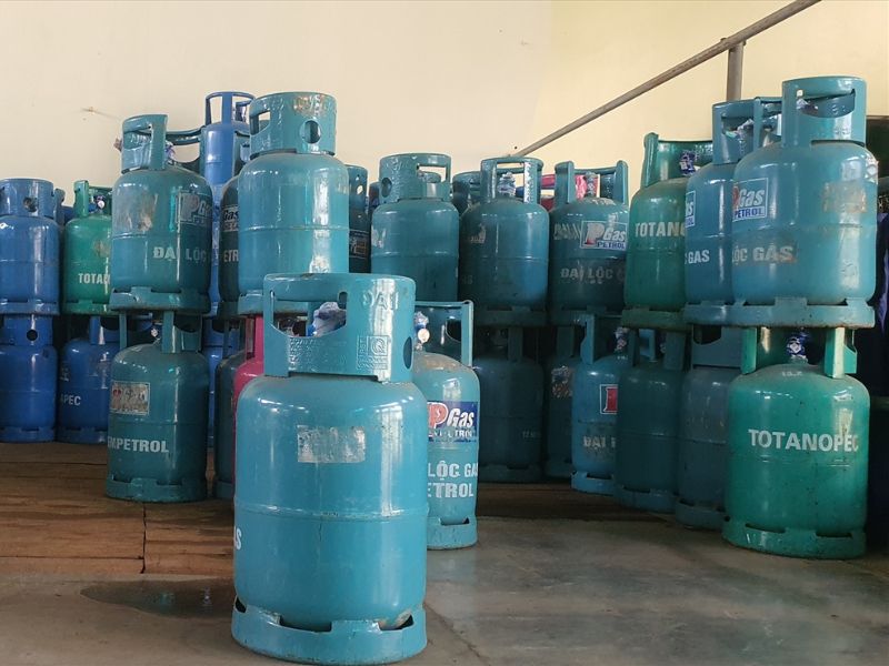 Cửa hàng đại lý gas - 12kg, giá gas tại quận 4